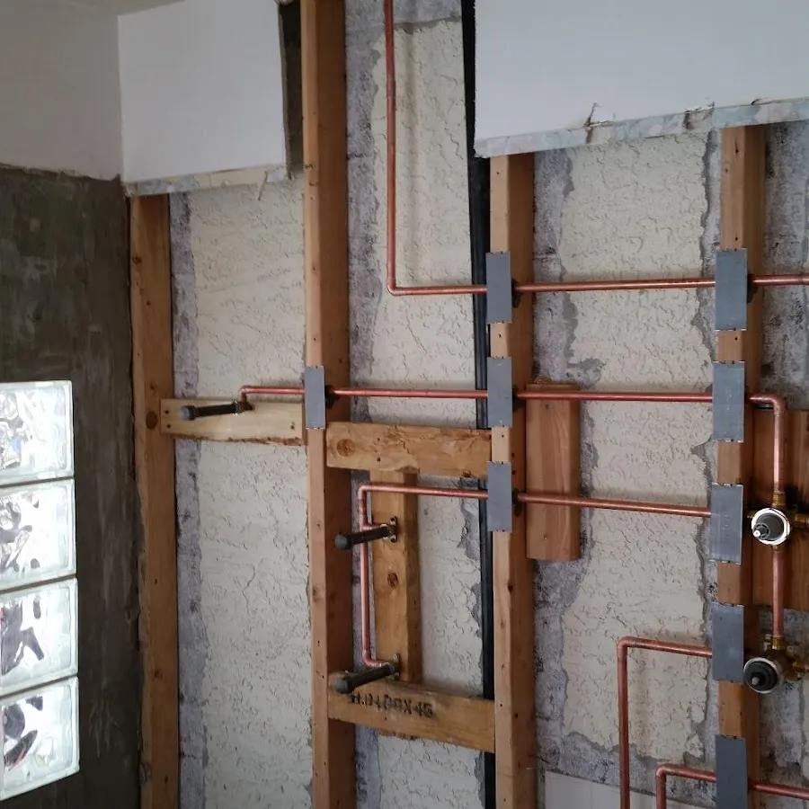Copper pipe installation for Repiping in St. Andrews